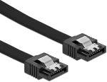 POWERTECH καλώδιο SATA III CAB-W050, 6 Gb/s, 0.50m, μαύρο - 5210131140857