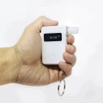HANWEI ψηφιακός μετρητής αλκοόλ AT800 με μπρελόκ, 0~2mg/L, Bluetooth - 5210131141519