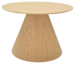 Tραπέζια σαλονιού Donda mdf-μέταλλο σετ 2τεμ. sonoma 60x60x46 εκ.