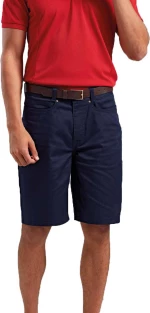 PR562 Performance Ανδρική βερμούδα chino 260gsm 63% Πολυέστερ 35% Βαμβάκι 2% Ελαστάν NAVY