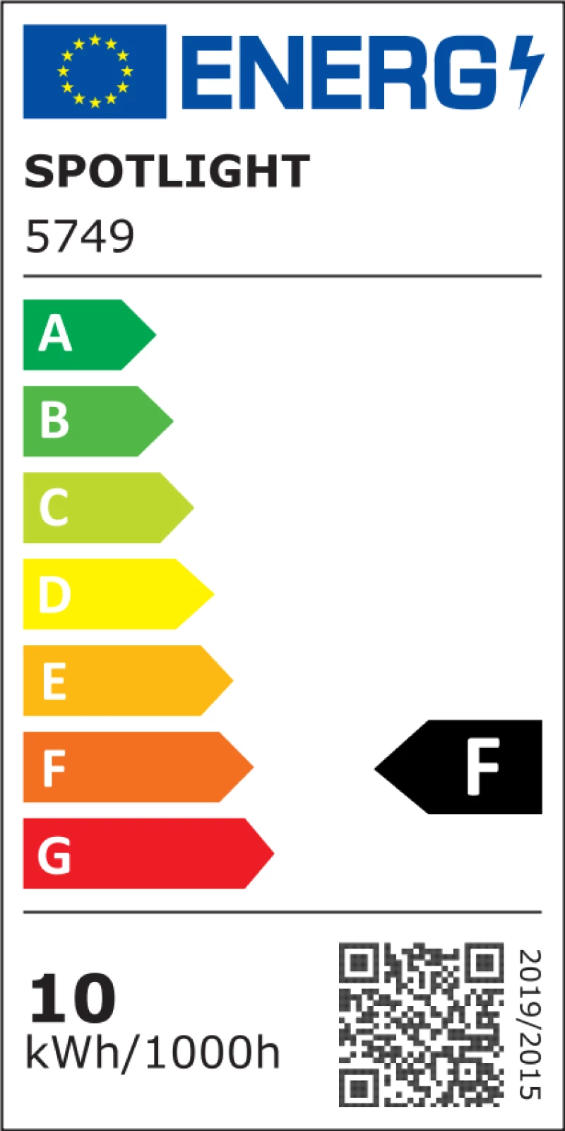 ΛΑΜΠΤΗΡAΣ LED B22 10W 6000K 5749