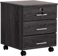 ΣΥΡΤΑΡΙΕΡΑ ΓΡΑΦΕΙΟΥ HAYDEN HM2282.01 ΣΕ ΑΝΘΡΑΚΙ ΧΡΩΜΑ 39.5x40x46.5Υεκ