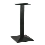 LIMA ΜΕΣΑΙΟΥ ΥΨΟΥΣ 45X45X98εκ.(Π/Ρ)ΒΑΣΗ ΜΕΤΑΛΛΙΚΗ ΜΕ ΡΕΓ/ΡΟΥΣ ΜΑΥΡΗ