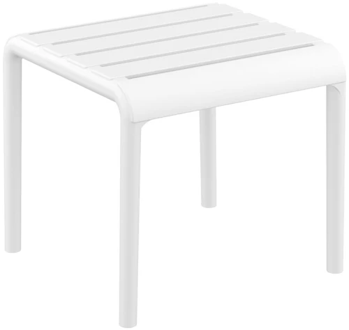 PARIS WHITE ΤΡΑΠΕΖΙ 42X41X40εκ. ΠΟΛ/ΝΙΟΥ