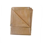 Μουσαμάδες Αδιάβροχοι με Κρίκους Μπεζ 120gr/m2 (Τapraulin) - 4x8m