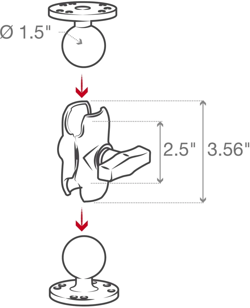 Ram Βάση 9cm