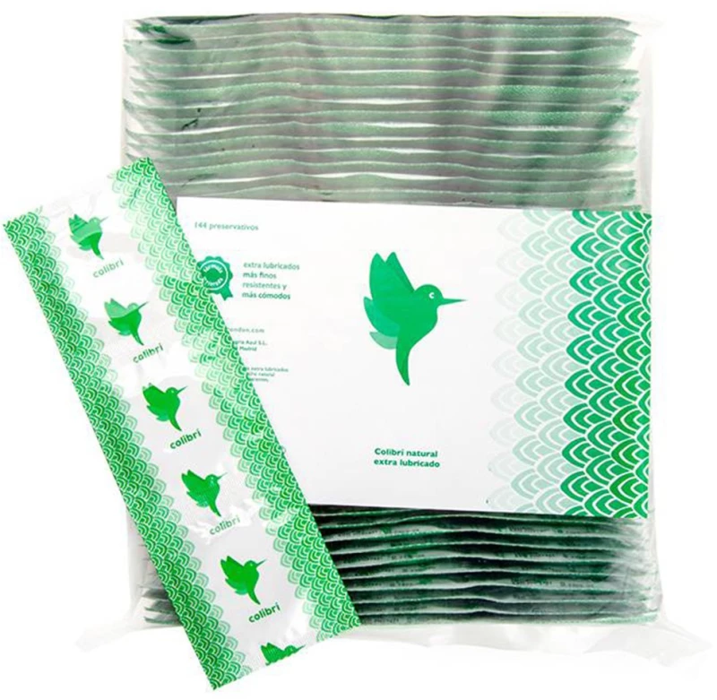 COLIBRI PACK OF 144 NATURAL CONDOMS