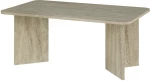 Τραπεζάκι σαλονιού Sam χρώμα neo travertine 100x60x41,8εκ.