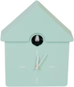 HOUSEVITAMIN Ρολόι Τοίχου Cuckoo Mint Green 24x27x9cm