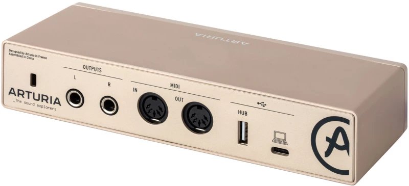 Arturia MiniFuse 2 Champagne - Φορητή κάρτα ήχου USB 2 in / 2 out