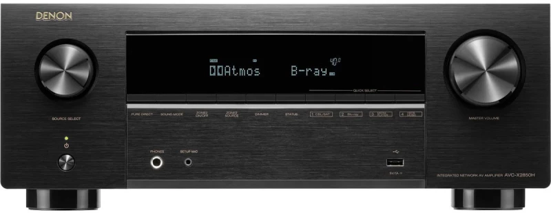 Denon AVC-X2850H - 7.2ch 8K AV Ενισχυτής Home Cinema