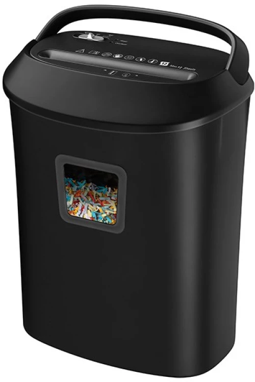 Tracer FileCrusher Paper Shredder, Black
