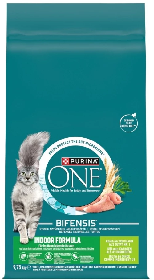 PURINA One Indoor Formula - dry cat food - 9,75kg