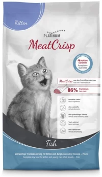 PLATINUM MeatCrisp Kitten Fish - dry cat food - 1,5kg