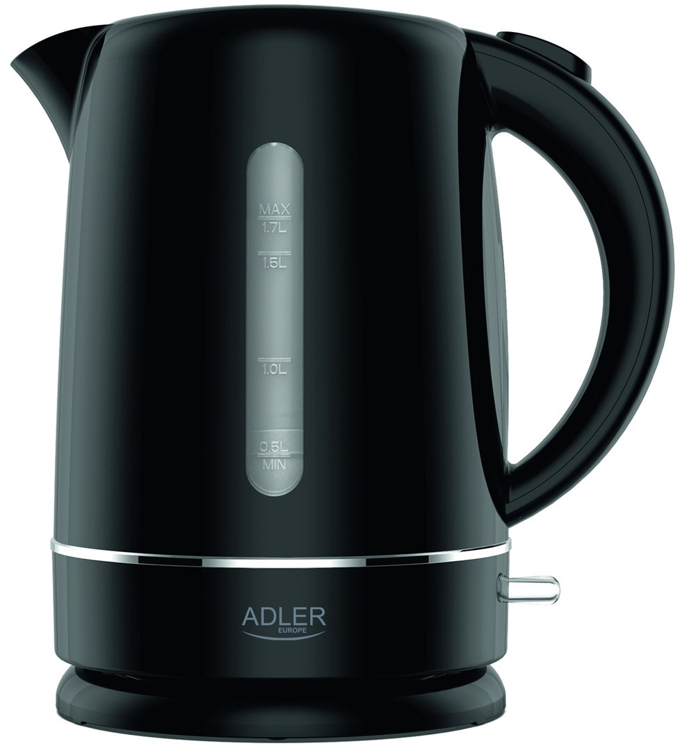 ADLER 1385B BLACK WHITE ELECTRIC KETTLE