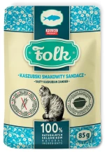 FOLK Tasty Kashubian zander - wet cat food - 85g