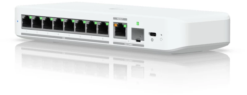 Ubiquiti UniFi Flex 2.5G Managed L2 2.5G Ethernet (100/1000/2500) Desktop/Wall-Mounting White