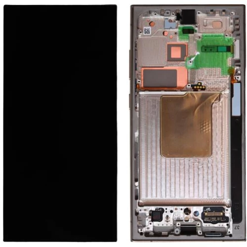 Οθόνη με Touch Screen & Μπροστινή Πρόσοψη Samsung S928B Galaxy S24 Ultra 5G Μαύρο/ Μπλε/ Πράσινο (Original)