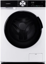 Crown CWD86140BLDC Πλυντήριο-Στεγνωτήριο Ρούχων 8kg/6kg Ατμού 1400 Στροφές