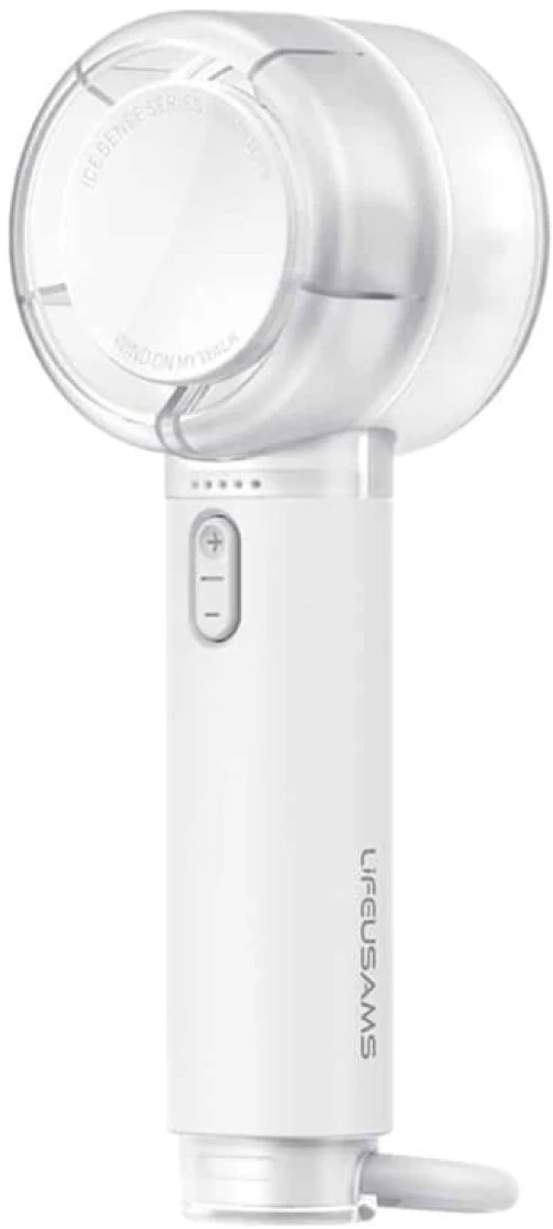 USAMS φορητός ανεμιστήρας LU01 με 5 ταχύτητες, 2000mAh, λευκός