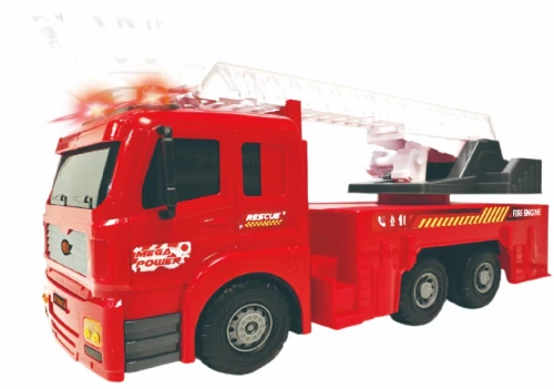 Cevodle CEV06501-3002ROSU Πυροσβεστικό Φορτηγό με φώτα για 3 ετών+ , 1/6 , 53εκ. , Κόκκινο