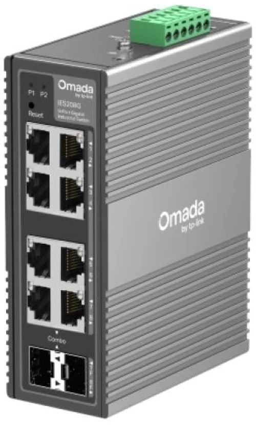 TP-LINK IES208G Omada Managed L2 Switch με 6 Θύρες Gigabit (1Gbps) Ethernet και 2 SFP Θύρες