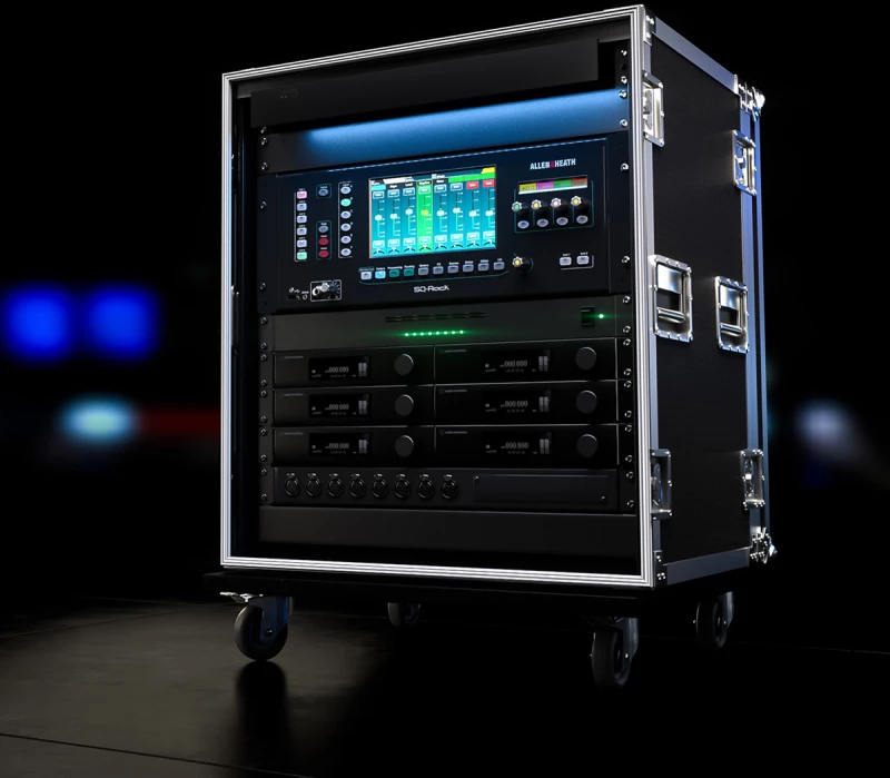 Allen & Heath SQ-Rack - Rackmount ψηφιακή κονσόλα 48 καναλιών / 36 διαύλων