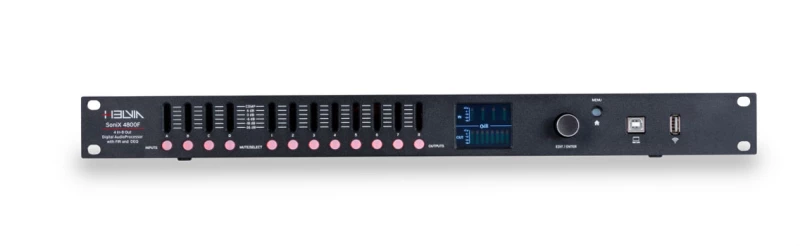Helvia SONIX 4800F - Ψηφιακός επεξεργαστής 4-in / 8-out  με FIR & DEQ