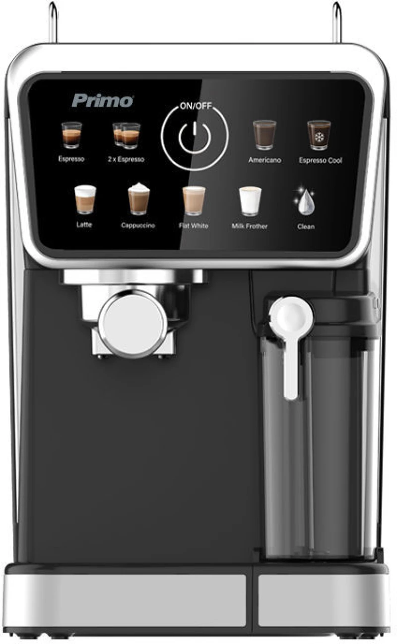 Μηχανή Espresso+Milk frother PREM-40532 Primo Hot & Cold 3σε1 20Bar Digital Μαύρη-Inox