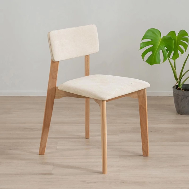 Καρέκλα τραπεζαρίας Nextdeco Natural λευκή Y77x44x52εκ. -  11707-00