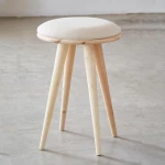 Σκαμπό Nextdeco Natural μασίφ ξύλο Υ51,5xØ34,5εκ. -  11721-00