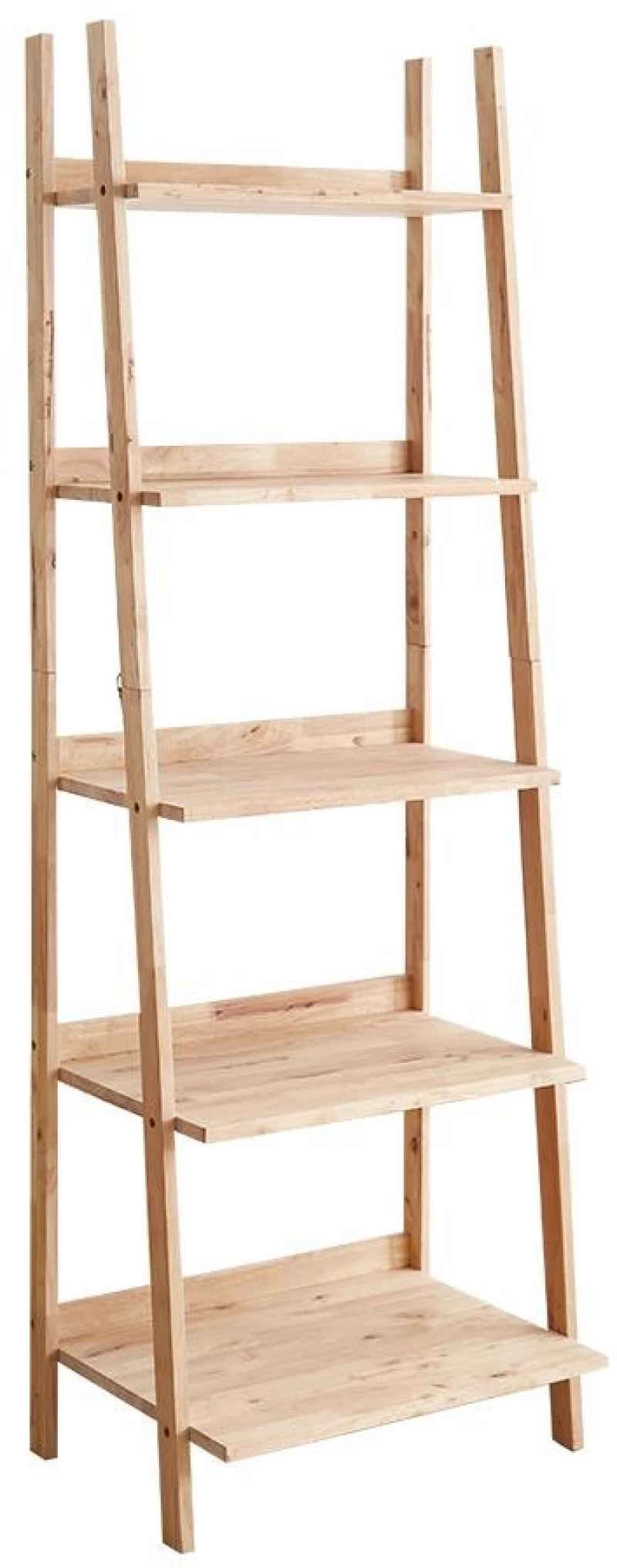 Ραφιέρα Nextdeco Natural μασίφ ξύλο Y180x60x45εκ. -  11700