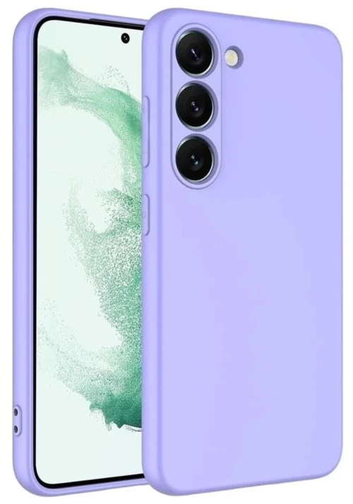 Samsung Galaxy S21 Plus Θήκη Σιλικόνης Λιλά