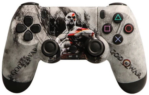 DoubleShock 4 Wireless Controller PS4 God of War Kratos Γκρι