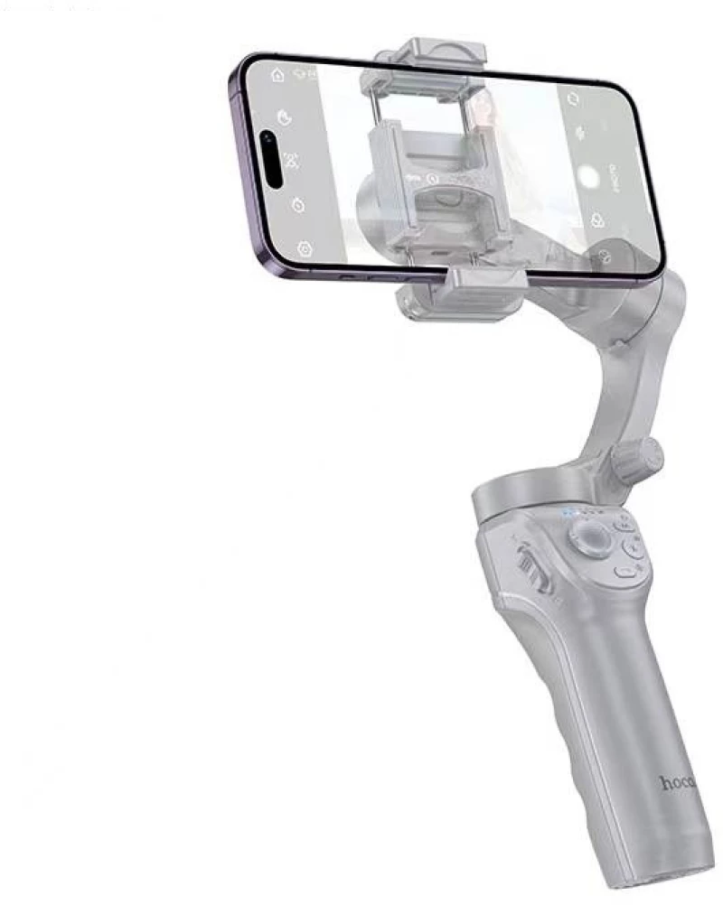 Hoco K24 Gimbal για Κινητό 3.600mAh V5.2 με Σταθεροποιητή 3 Αξόνων Γκρι
