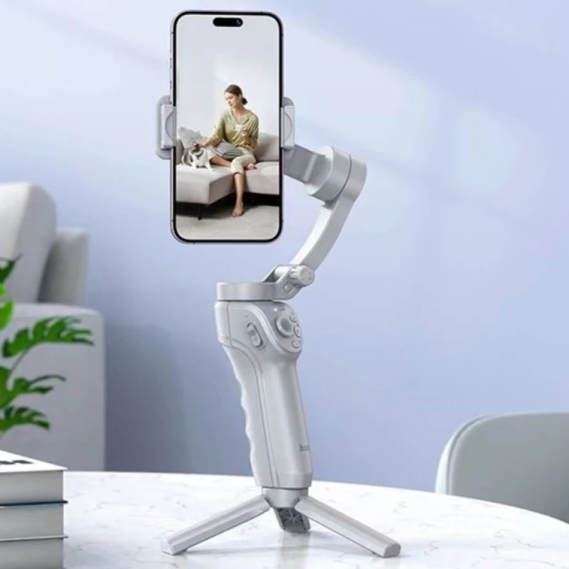 Hoco K24 Gimbal για Κινητό 3.600mAh V5.2 με Σταθεροποιητή 3 Αξόνων Γκρι