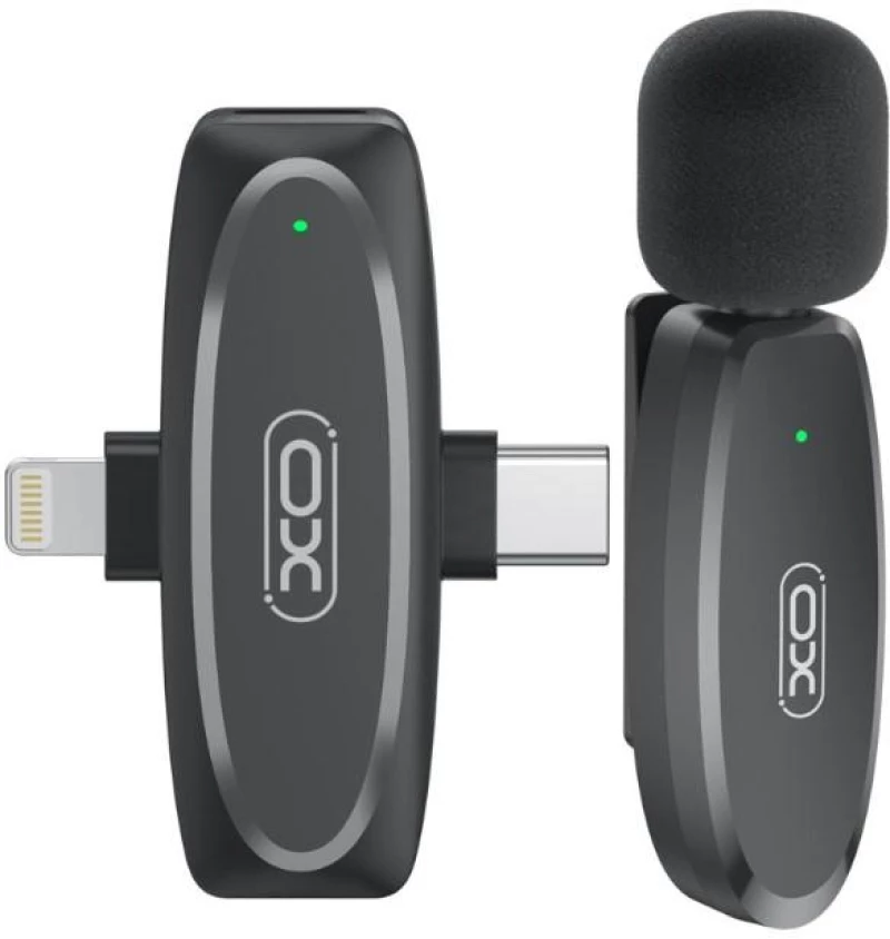 XO MKF10 Type-C+Lightning 2-σε-1 Ασύρματο Μικρόφωνο