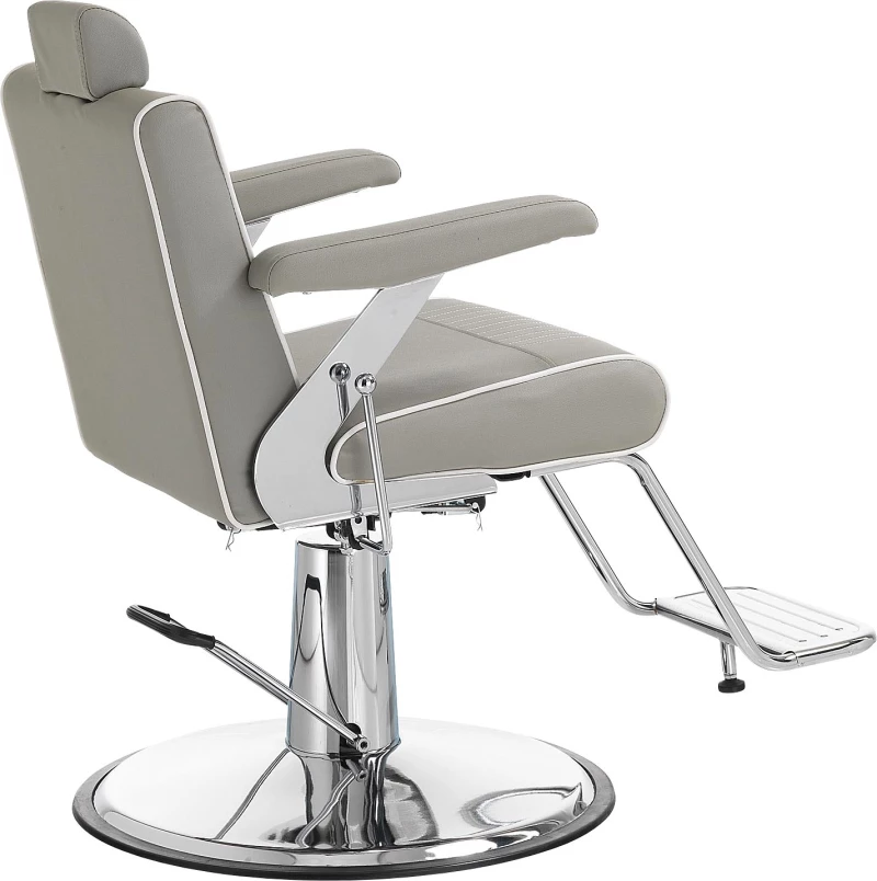 ΠΟΛΥΘΡΟΝΑ BARBER CHAIR ΓΚΡΙ