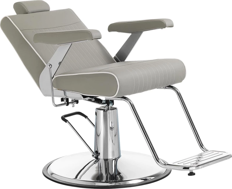 ΠΟΛΥΘΡΟΝΑ BARBER CHAIR ΓΚΡΙ
