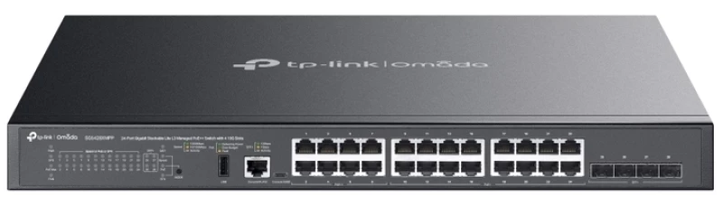 TP-LINK SWITCH SG5428XMPP 24GBIT STACK L3 POE++