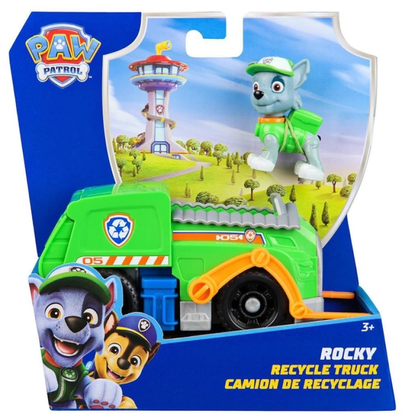 SPIN MASTER PAW PATROL - ROCKY RECYCLE TRUCK 6071213 / 20149044