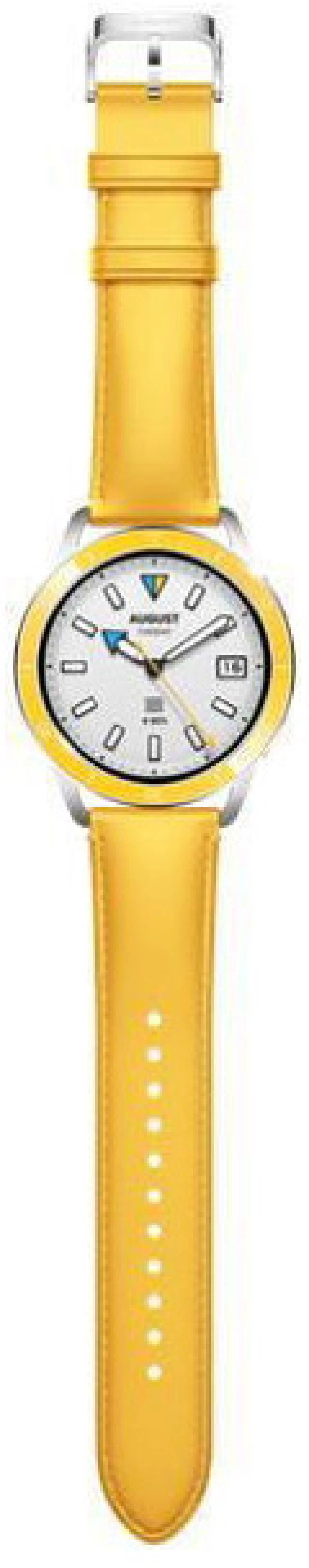 Xiaomi Watch Strap Leather για  Watch 2 Pro Watch S3 BHR7881GL Yellow