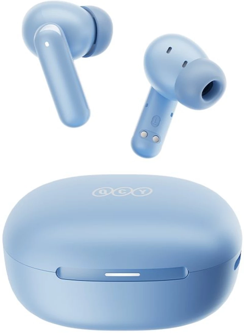 QCY Melobuds N30 (HT16) ANC Light Blue - SBC/AAC IPX4 TWS Earbuds w. Natural Transparency Mode & A.I
