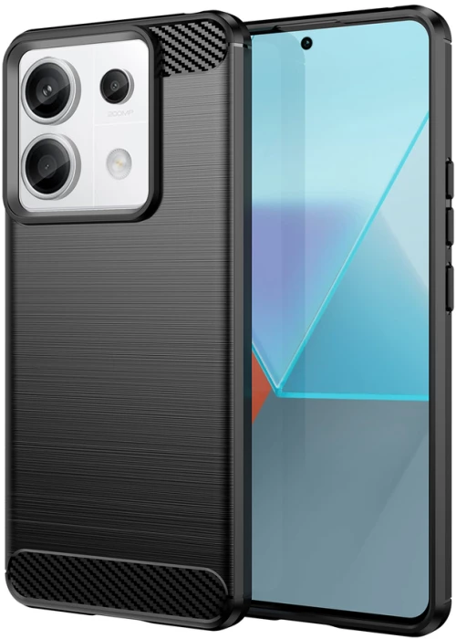 Carbon Case for Xiaomi Redmi Note 13 5G - black