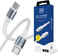 3mk Hyper Cable 3mk Hyper Cable N-SERIES USB-C / USB-C 1m 20V/3A 60W / white