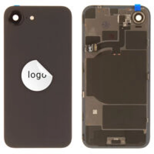 For iPhone/iPad (AP16E0024BPG) Back Glass (Pulled A) - Black, For iPhone 16e