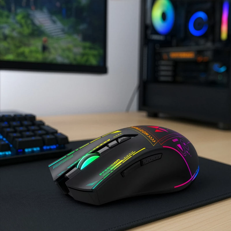 Wozinsky WMGB-3200 Wireless Optical Gaming Mouse 3200 DPI - Black