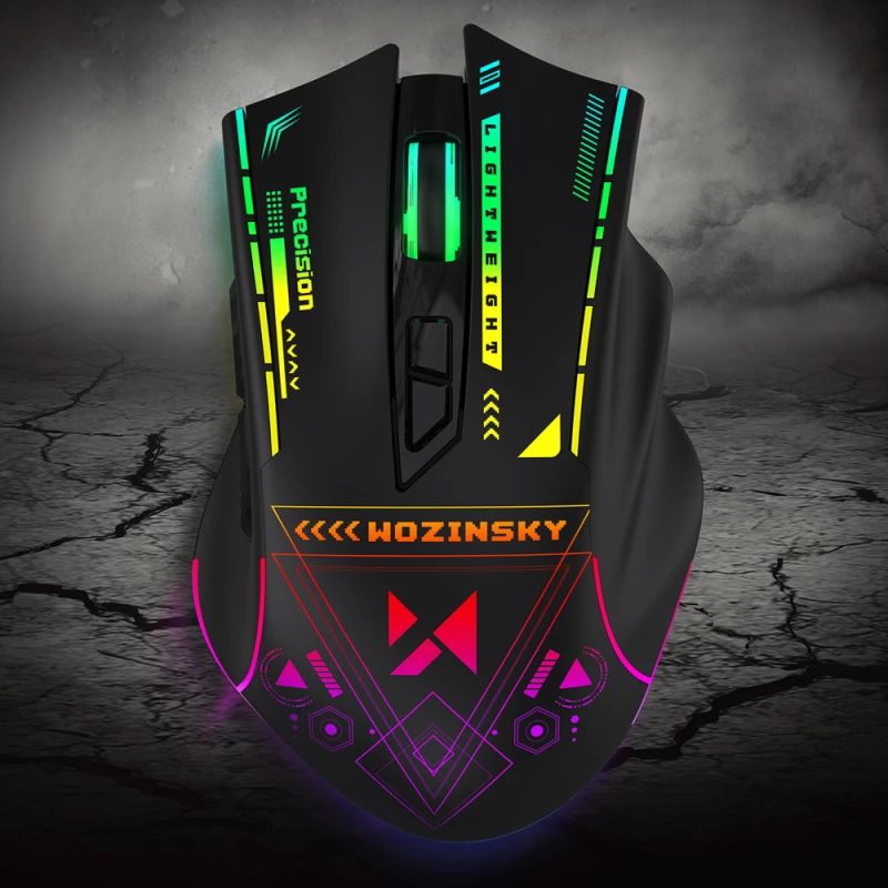 Wozinsky WMGB-3200 Wireless Optical Gaming Mouse 3200 DPI - Black