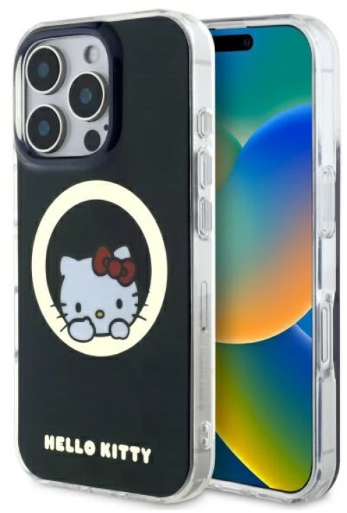 Hello Kitty IML Sweet Kitty Magsafe iPhone 16 Pro Case - Black