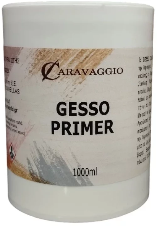 GESSO PRIMER CARAVAGGIO 1000ml λευκό